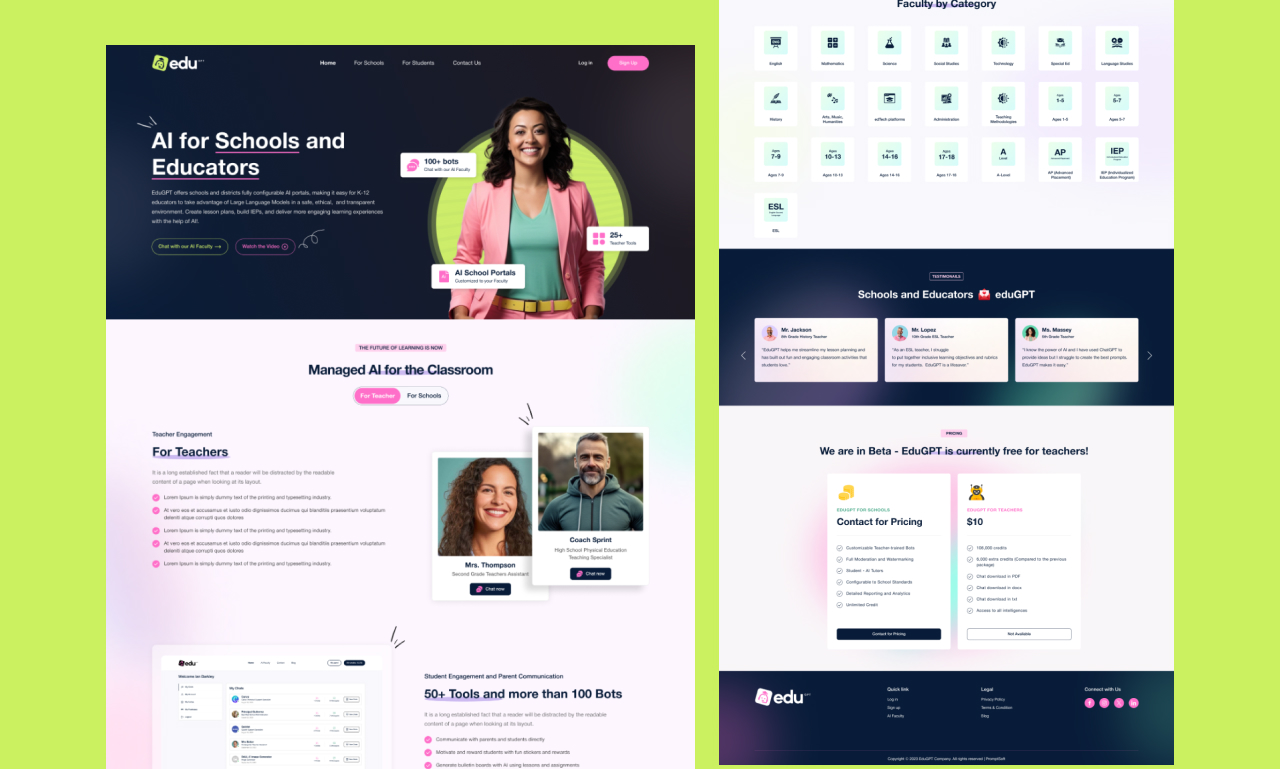 I will do website ui ux design, figma website landing page design