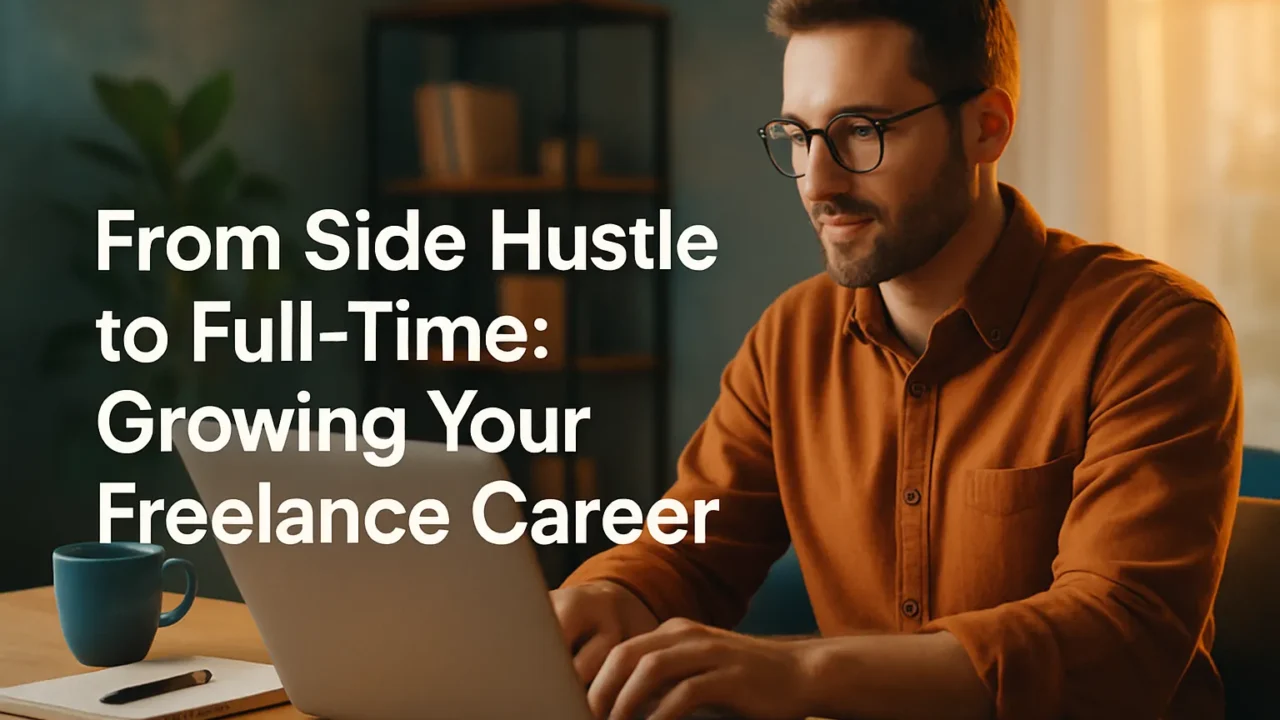 From Side Hustle to Full-Time: Growing Your Freelance Career