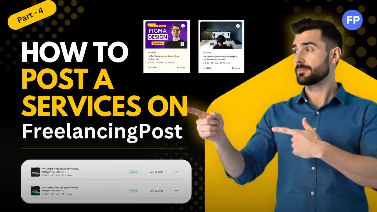 How to Post Gig/Services on Freelancing Post (Complete Beginner’s Guide)