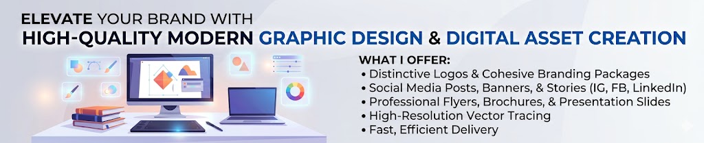 High-Quality Modern Graphic Design & Digital Asset Creation